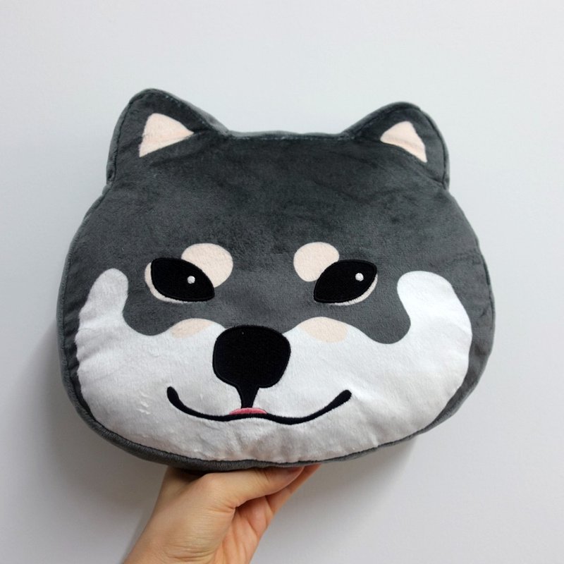 仓屋狗哩狗气阿柴居家小靠垫 - 枕头/抱枕 - 其他人造纤维 橘色