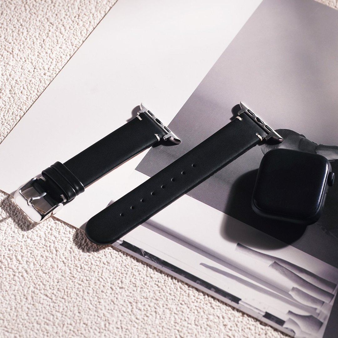 APPLE WATCH - 经典圆尾 真皮苹果表带 - 表带 - 真皮 