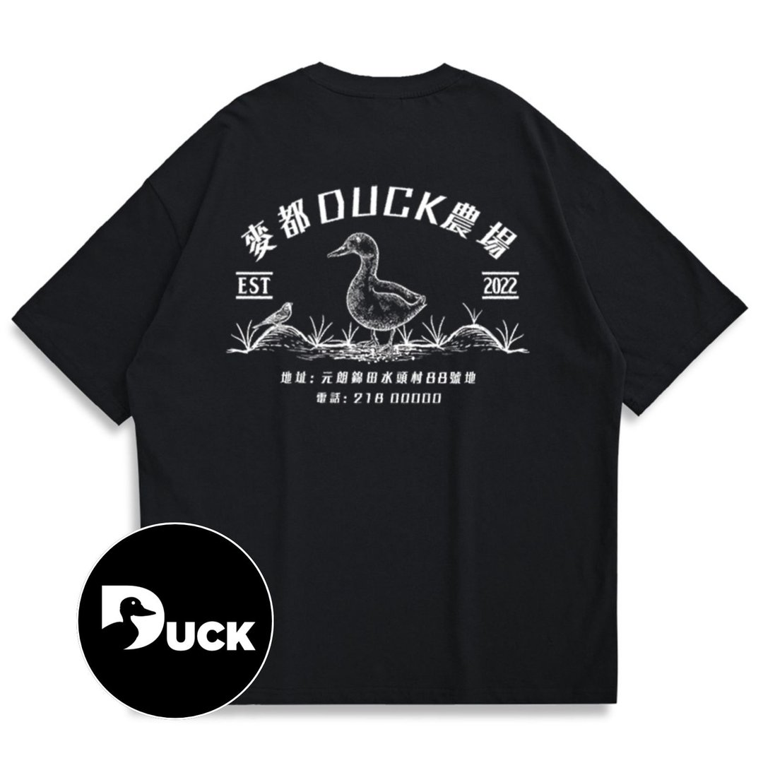 【CREEPS】Whatever Duck 宽松重磅印花T恤 - 男装上衣/T 恤 - 棉 多色