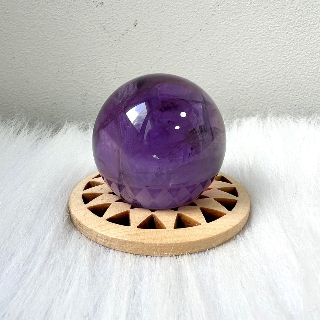 紫晶球 | 水晶 | 水晶球 | 水晶摆件 - 摆饰 - 水晶 紫色
