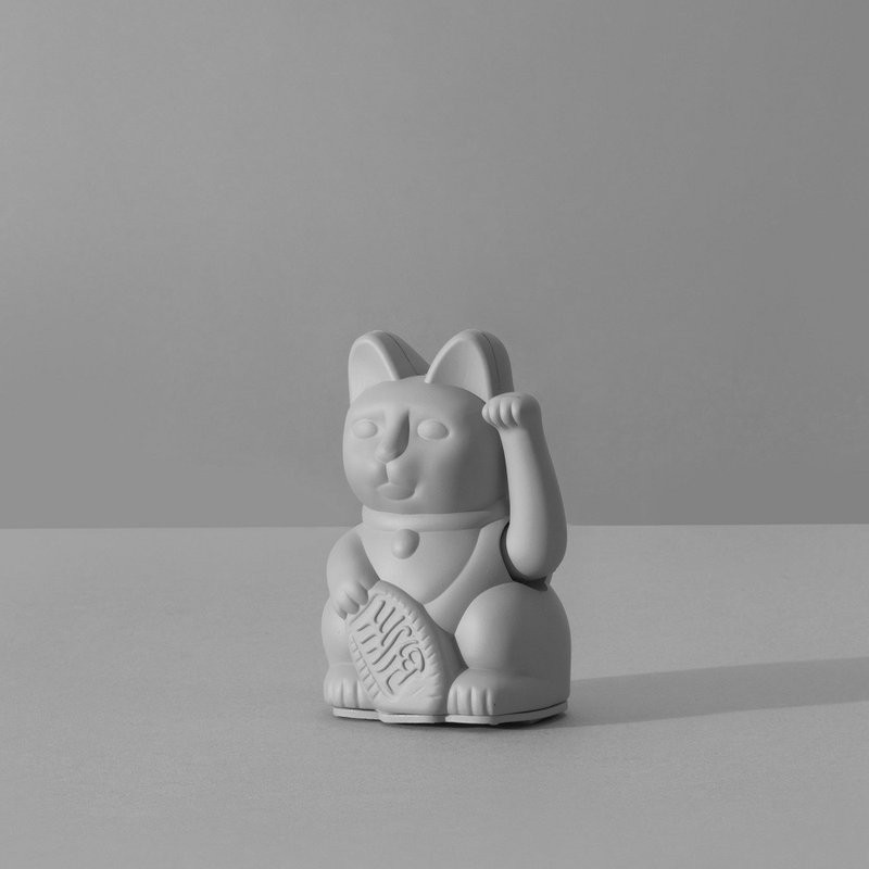 Donkey 招财猫 - mini版 迷你款 - 摆饰 - 塑料 灰色