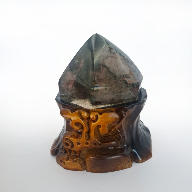 天然水晶 四季幽灵水晶 红幽灵 绿幽灵 摆件 装饰品 WB024 - 摆饰 - 水晶 多色