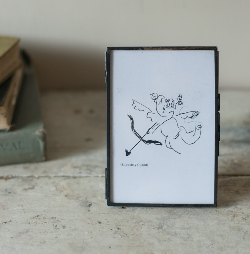Cupid 邱比特明信片 - 卡片/明信片 - 纸 白色