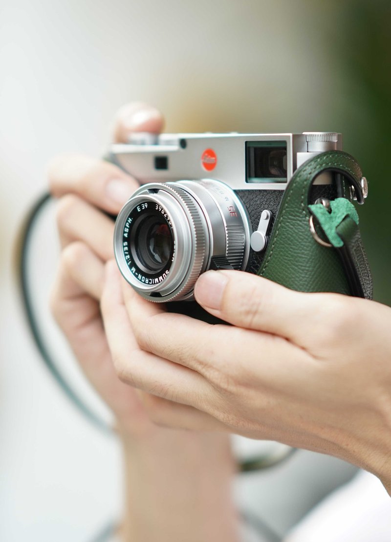 适用机型M7/M6/MP/M4/M3/M2/M1/MD/MP 手掌纹皮革相机底座皮套 - 相机包/相机袋 - 真皮 多色