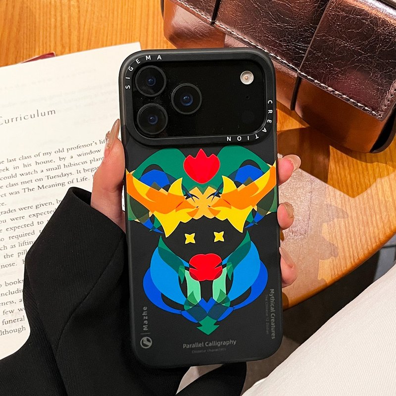 【隐藏式磁吸】Mazhe馬哲铝合金按键全磨砂防摔防刮iPhone17p/pm - 手机壳/手机套 - 塑料 多色