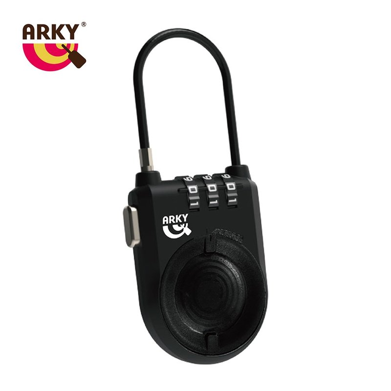 ARKY Good Lock Air / AirTag专属卡槽密码防护锁 - 其他 - 塑料 黑色