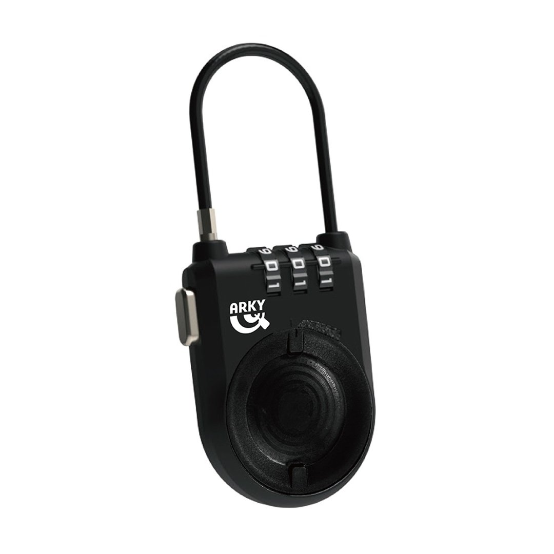 Good Lock Air / AirTag专属卡槽密码防护锁 - 其他 - 塑料 黑色