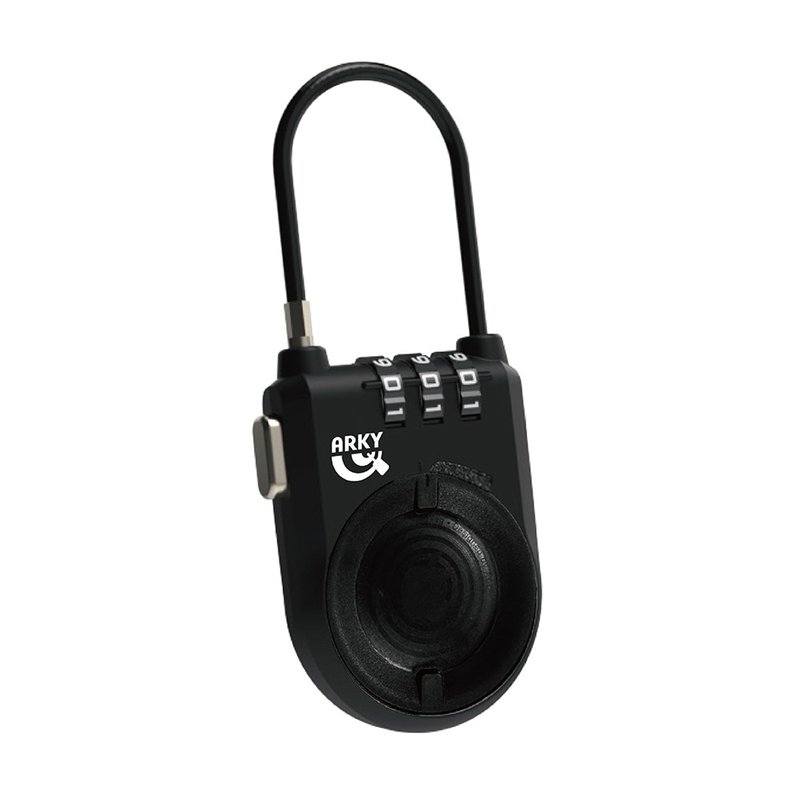 ARKY Good Lock Air / AirTag专属卡槽密码防护锁 - 其他 - 塑料 黑色