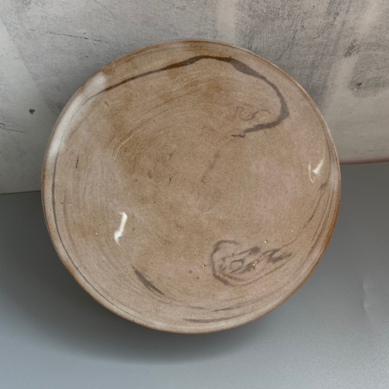 @studio_florero 绞胎 壶承 | 高台 - 茶具/茶杯 - 陶 咖啡色