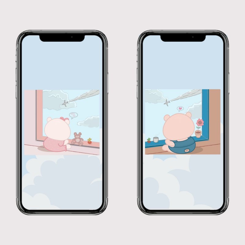 Wallpaper iPhone, iPad, Android Phone, Tablet wallpaper, Couple Wallpaper - 电脑手机桌布/贴图/App 图示 - 其他材质 