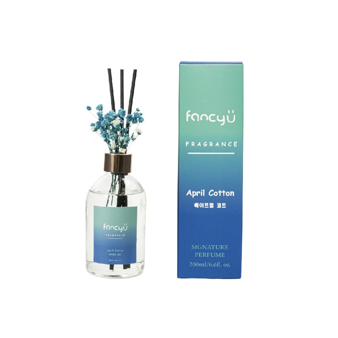 FANCY U渐层满天星款扩香瓶-四月棉香 April Cotton  200ml - 香薰/精油/线香 - 精油 多色