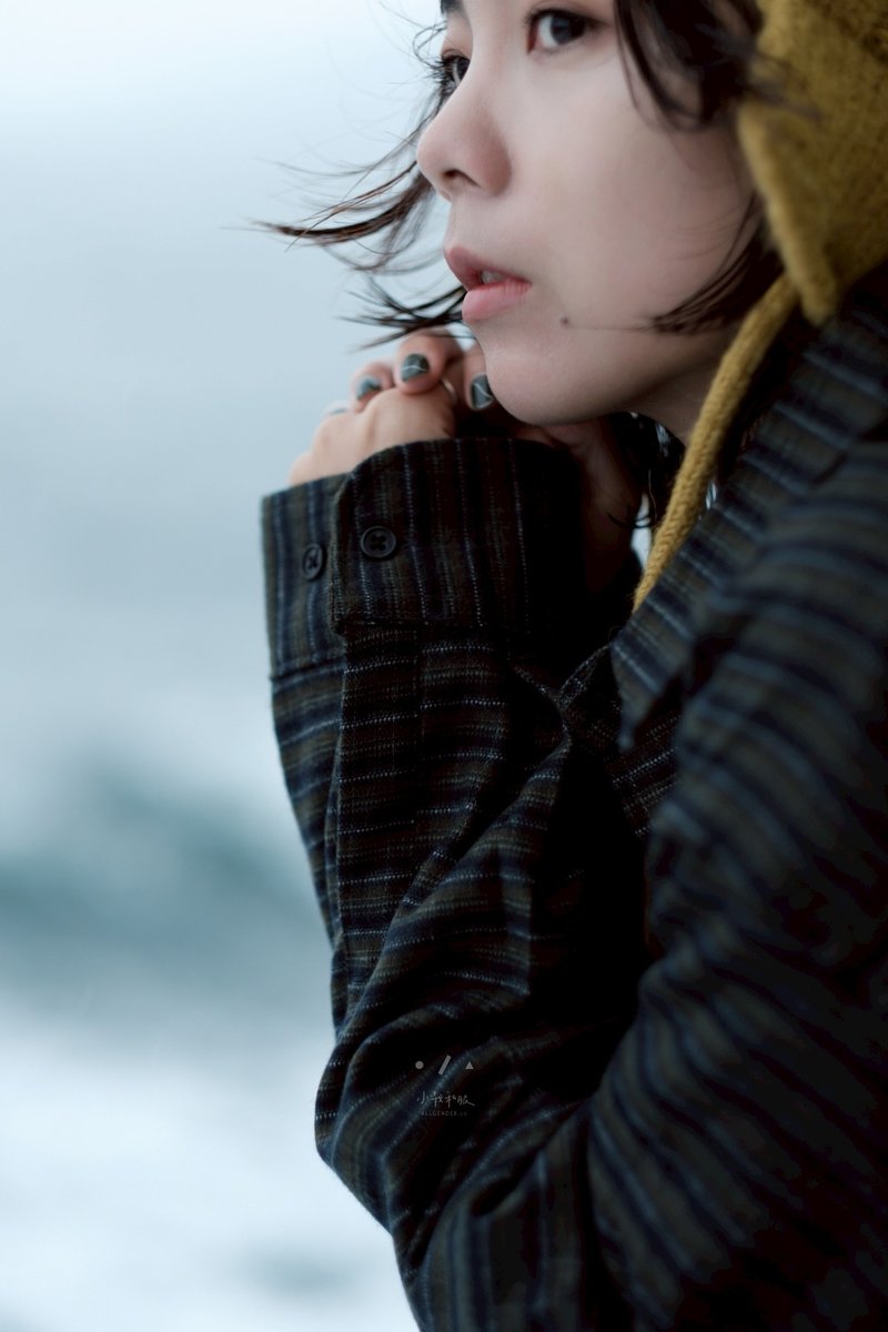 栗岛格子宽松衬衫 - 2色 - 绿格 - 女装衬衫 - 棉．麻 绿色