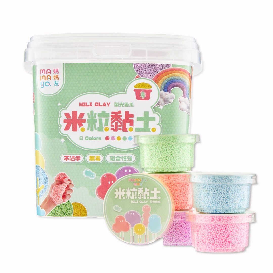 mamayo 米粒黏土萤光六色组 - 玩具/玩偶 - 其他材质 