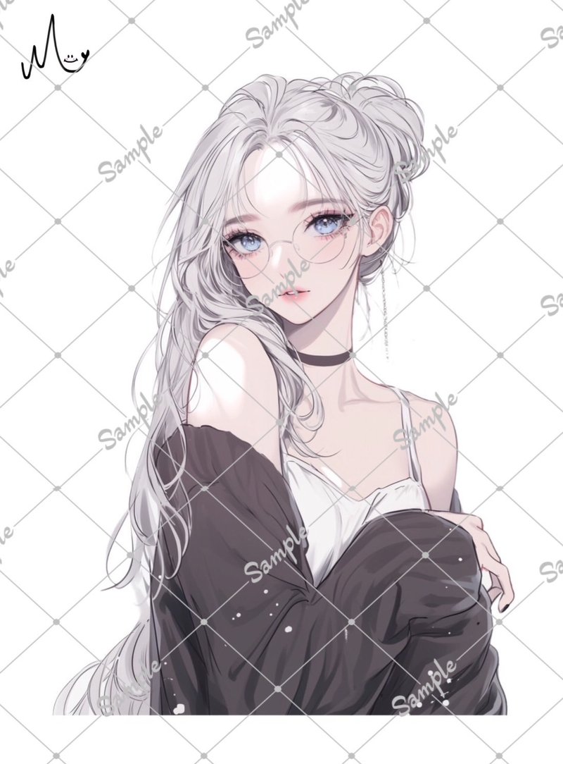 原创人物贴纸 - 贴纸 - 纸 