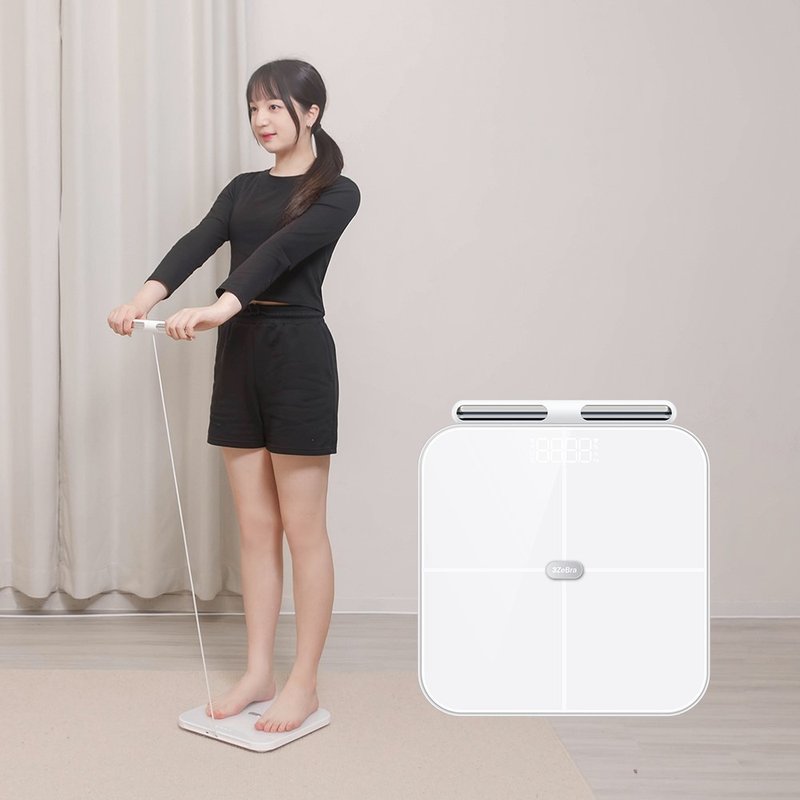 健康帮手【全家可用_51项指标】3Body 八电极体脂计 家用款 - 其他小家电 - 玻璃 