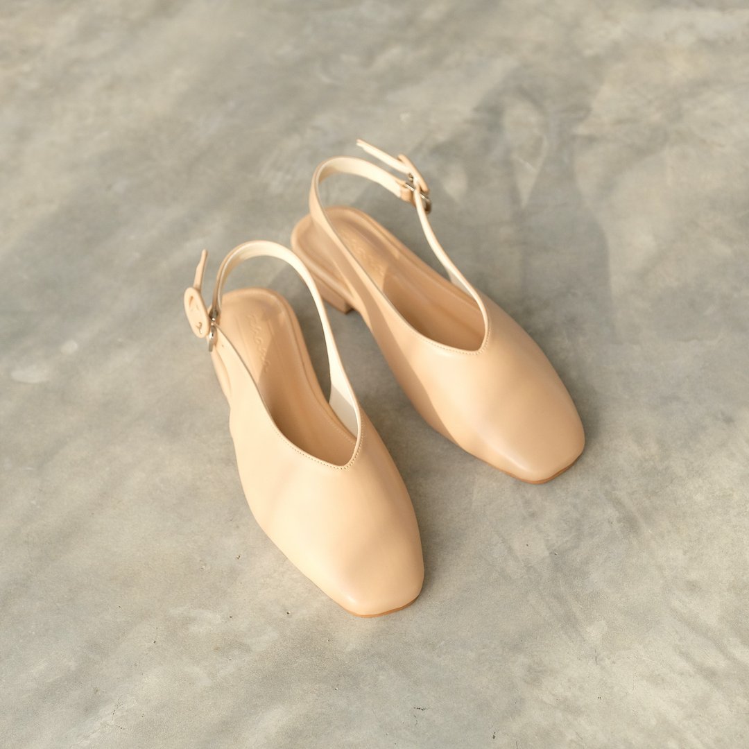 Thara - Marnie Sandals Shoes - Tan - 女款休闲鞋 - 人造皮革 卡其色