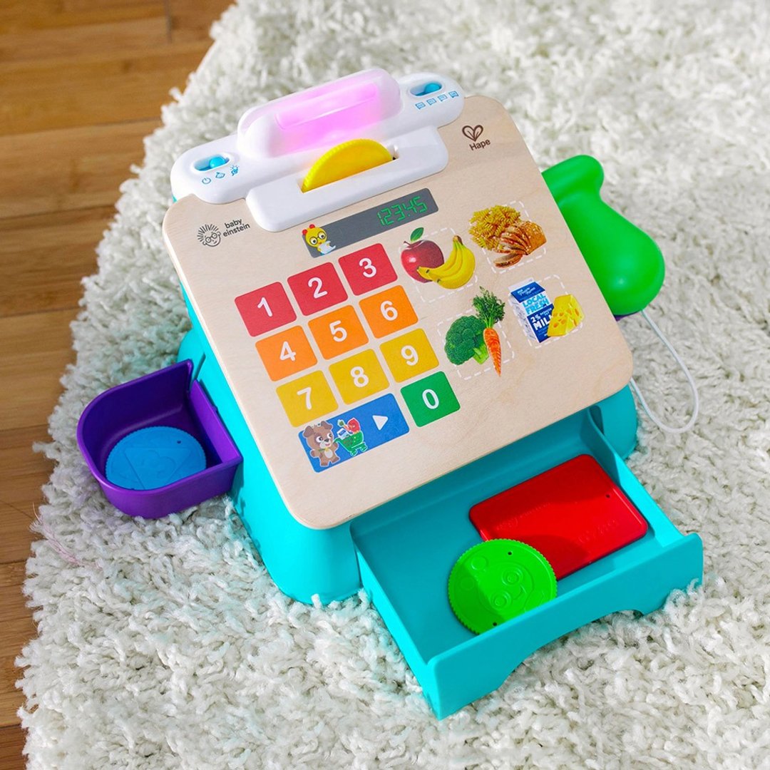 【礼物】德国Hape Baby Einstein 计算功能收银机 - 玩具/玩偶 - 其他材质 多色