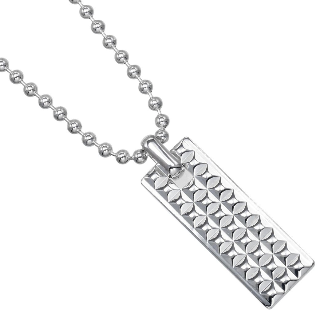 【日本直送】蒂芙尼 TIFFANY&Co. 方形铆钉 项链 银 925 约 16.7g【二手】A 级 - 项链 - 银 银色