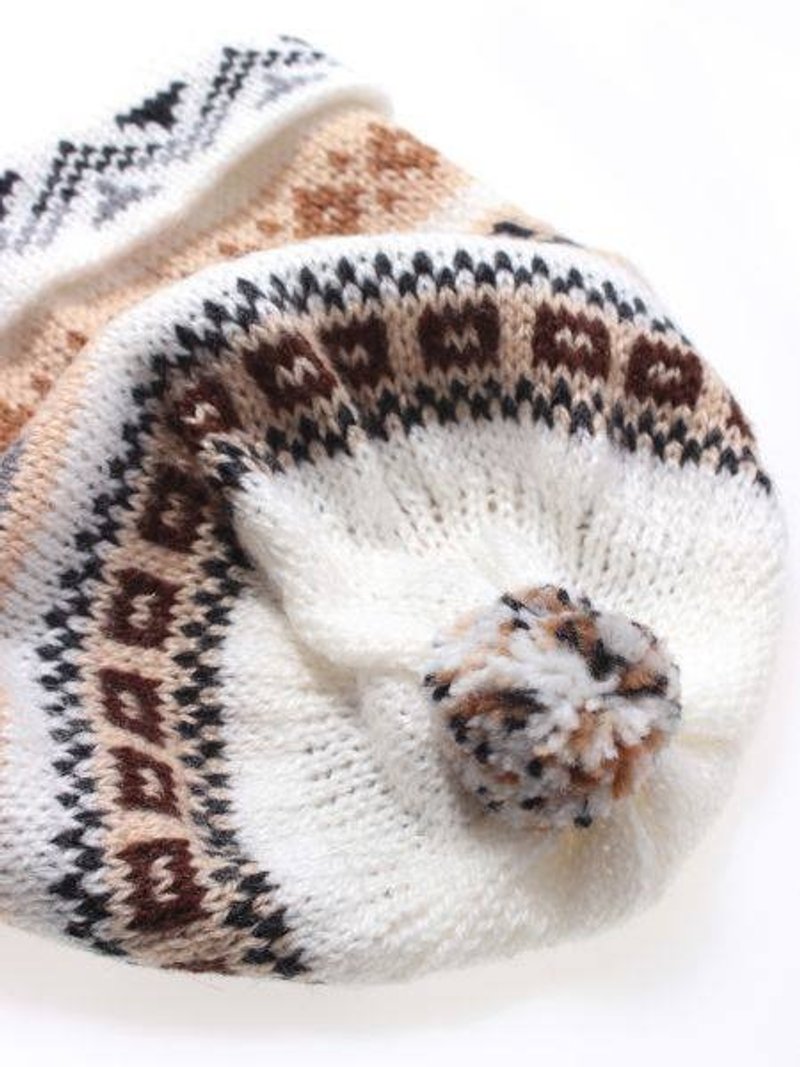 ☼几何图形球球毛帽☼ - 帽子 - 其他材质 多色