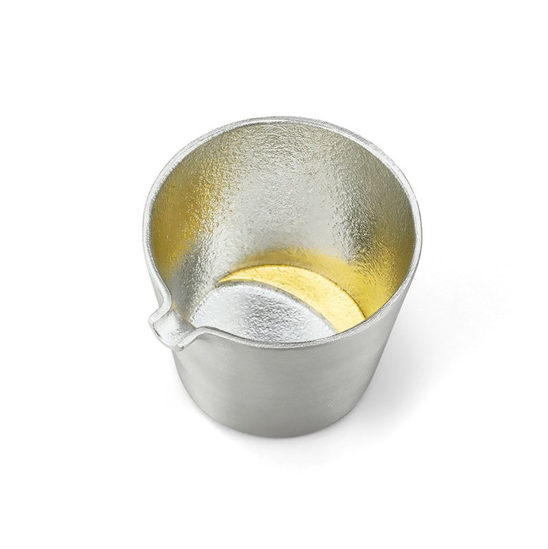 金色月光清酒壶 - 酒杯/酒器 - 贵金属 银色