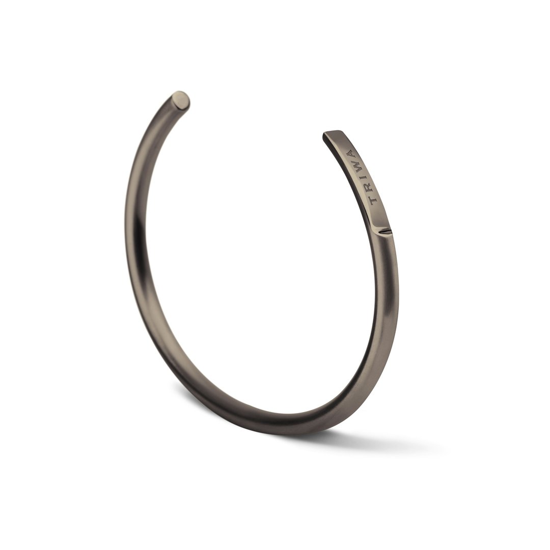 TRIWA 北欧设计 简约 Bracelet No 4 黑色不锈钢手镯 ITEMST107 - 手链/手环 - 其他金属 黑色