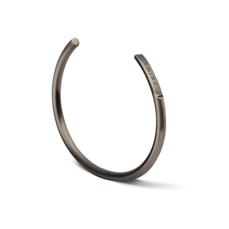 TRIWA 北欧设计 简约 Bracelet No 4 黑色不锈钢手镯 ITEMST107 - 手链/手环 - 其他金属 黑色
