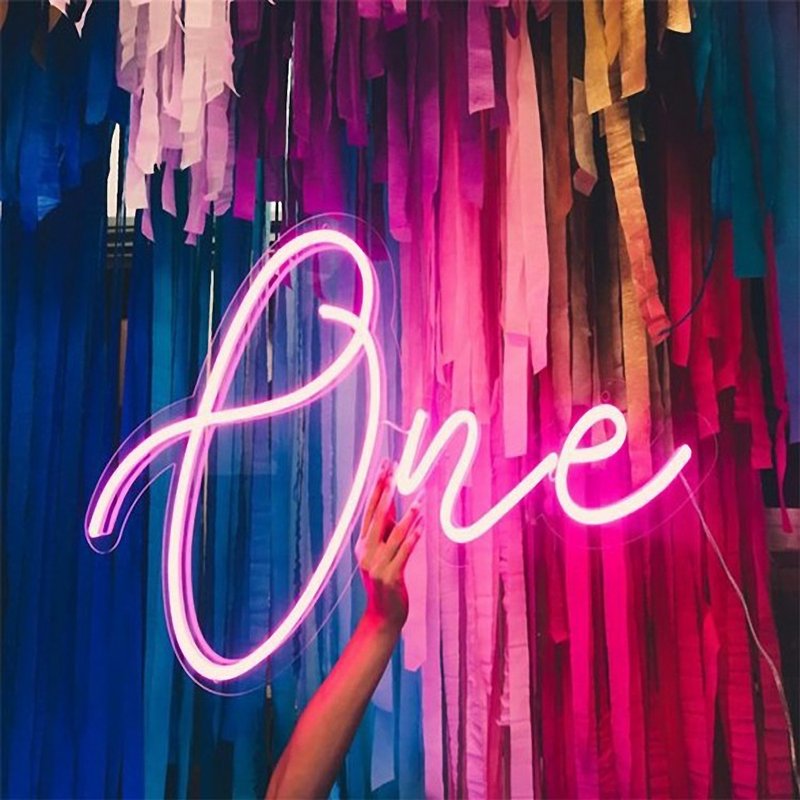 One霓虹灯LED发光字Neon Sign - 灯具/灯饰 - 压克力 透明
