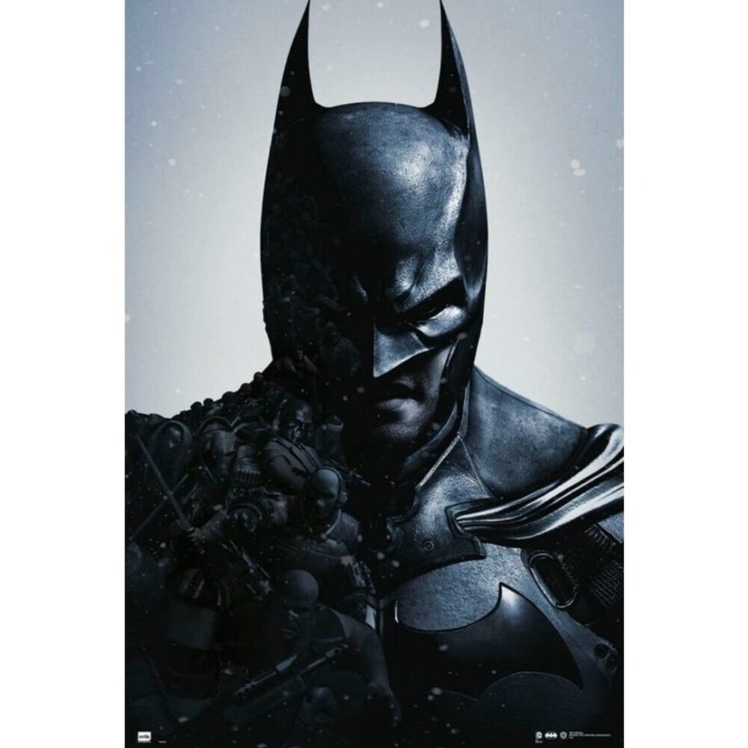 【DC】蝙蝠侠 Batman 阿卡汉起源 (特写) 进口海报 - 海报/装饰画/版画 - 纸 黑色