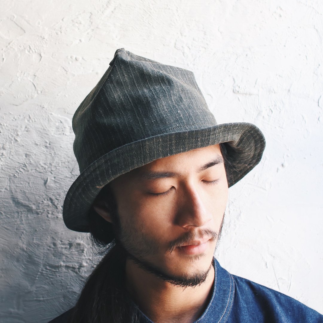 Omake Omabow Myself Hat（灰白） - 帽子 - 棉 灰色