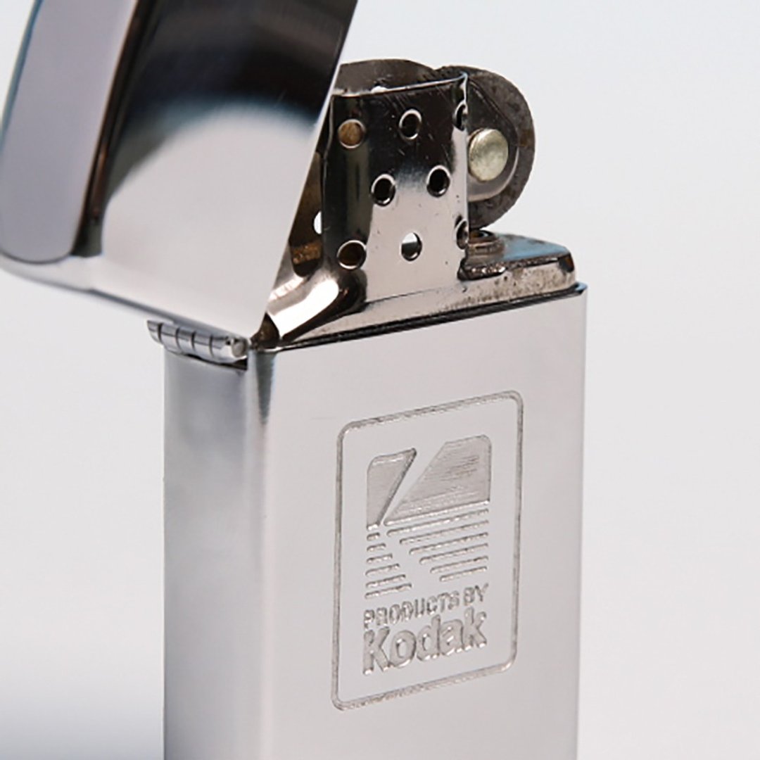 桑惠商号 1990s 美国制 KODAK柯达 ZIPPO 古董打火机 Vintage - 其他 - 其他金属 银色