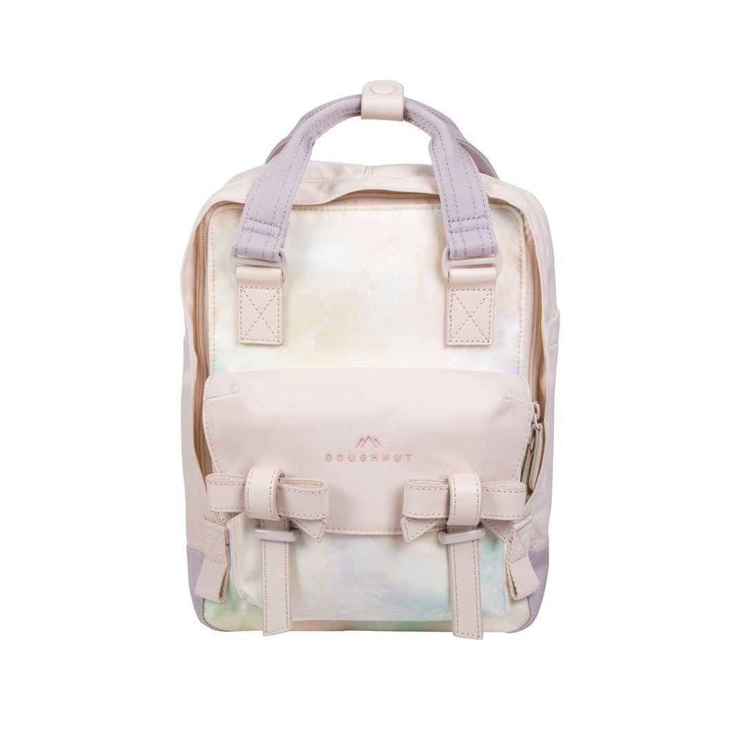 【设计品牌 | DOUGHNUT】Macaroon Mini — Ribbon X Unicorn 紫 - 后背包/双肩包 - 尼龙 紫色