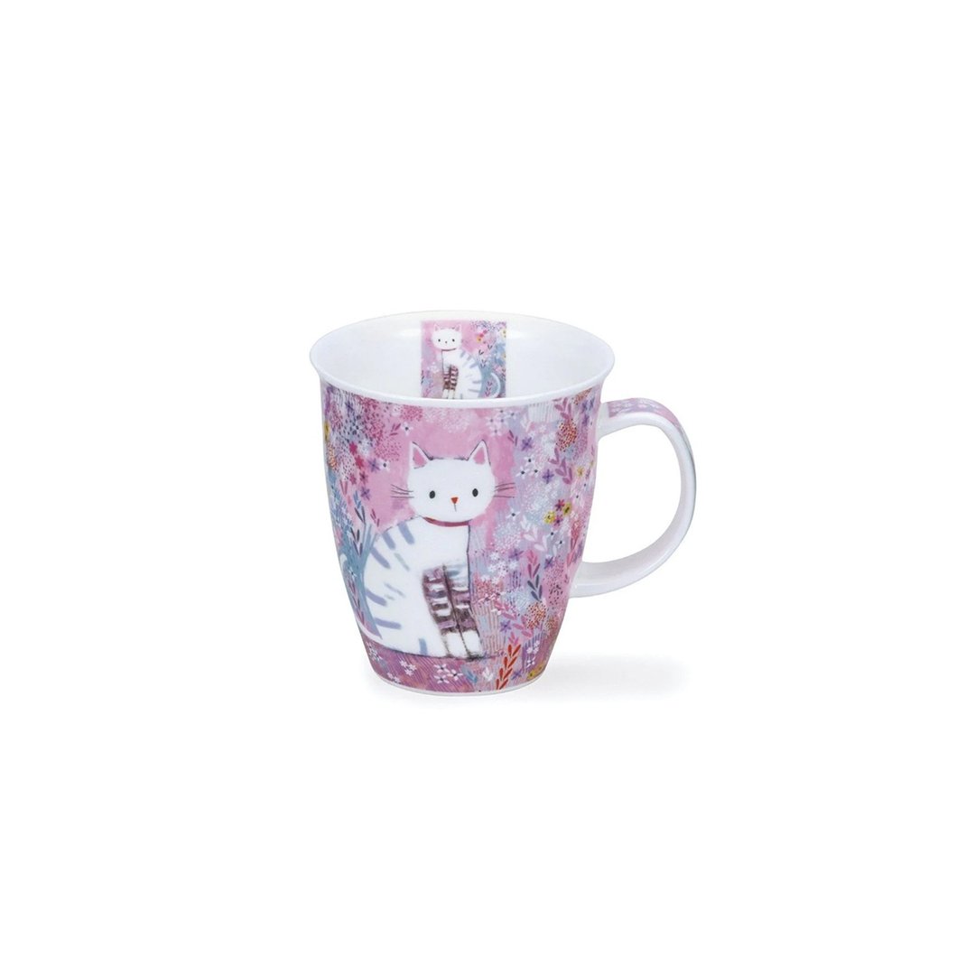 【100%英国制造】绘本世界猫骨瓷马克杯-480ml - 咖啡杯/马克杯 - 瓷 多色