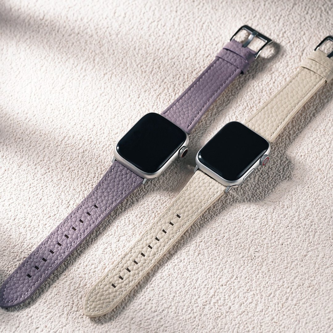 Apple watch - 荔枝纹珍藏表带 - 表带 - 真皮 