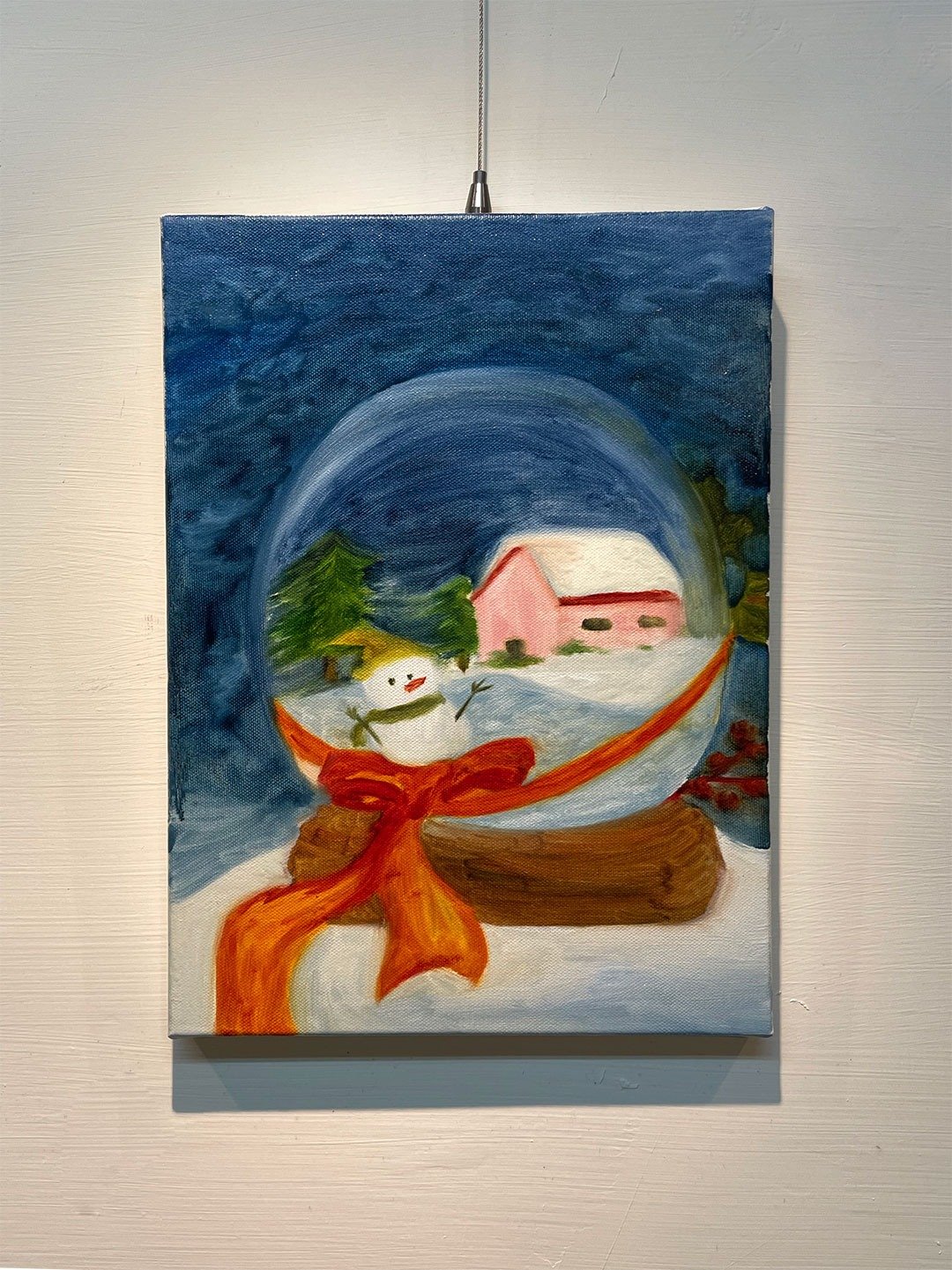 【圣诞礼物Christmas】圣诞油画-B - 海报/装饰画/版画 - 颜料 多色