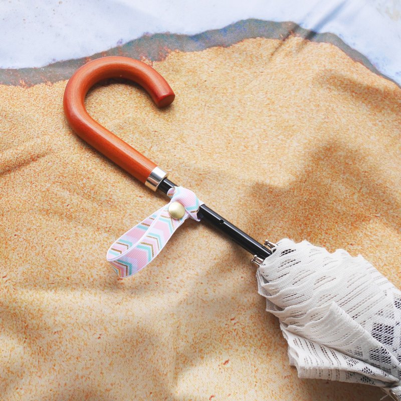 淡彩 V 字形伞带 - 雨伞/雨衣 - 其他材质 多色