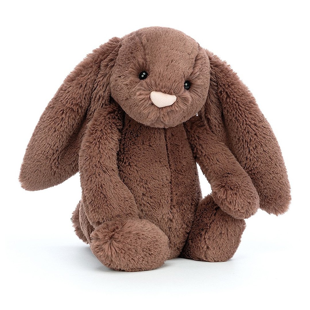 Bashful Fudge Bunny 焦糖可可兔 31cm - 玩偶/公仔 - 聚酯纤维 咖啡色