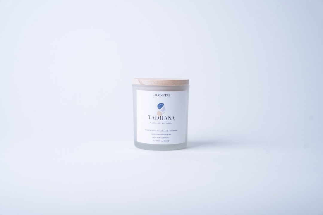 Soy Wax Candle 180ml: TADHANA - 蜡烛/烛台 - 环保材料 白色