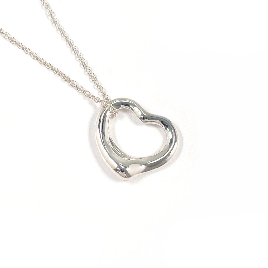 【日本直送．二手美品】蒂芙尼 TIFFANY&Co. 项链 Open Heart Elsa Peretti 银 925 经抛光翻新 - 项链 - 纯银 银色