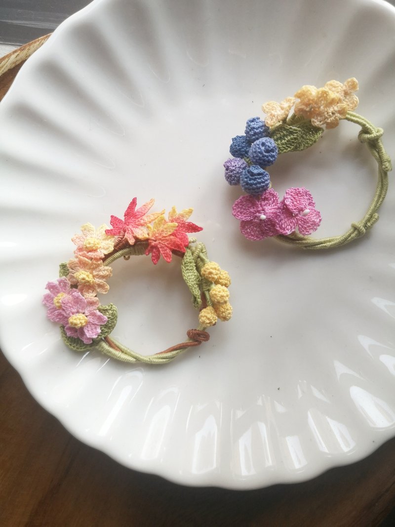 *My Fancy Handmade*鈎花襟针 - 胸针 - 绣线 多色