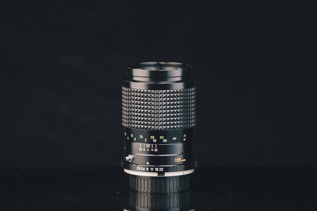 Minolta MC TELE ROKKOR-QD 135mm f3.5 #213 - 相机 - 其他金属 黑色