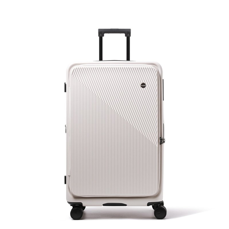 Dreamin Pro 24 寸日本煞车轮 上掀前开行李箱 旅行箱 - 燕麦杏 - 行李箱/行李箱保护套 - 塑料 卡其色