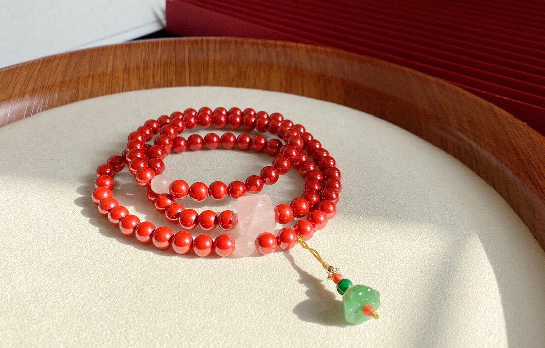 新款美货 天然原矿帝王砂手链精品 高含量90以上 - 手链/手环 - 宝石 