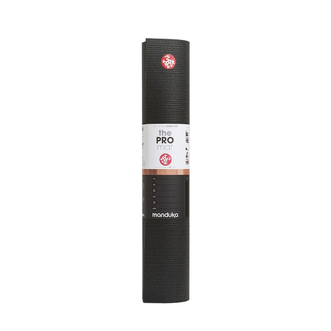 【Manduka】PRO Mat 瑜珈垫 6mm - Black - 瑜珈垫 - 其他材质 黑色