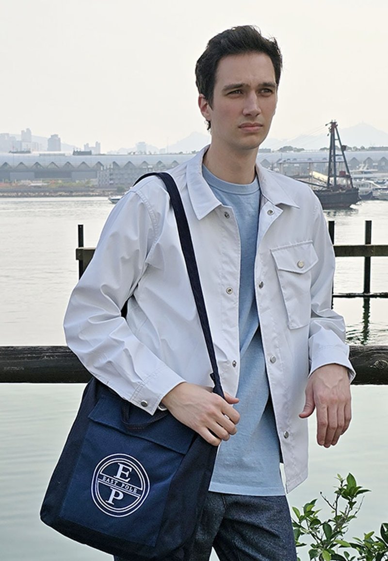 East Pole 男装经典简约休闲时尚夹克外套 - 男装外套 - 棉．麻 白色