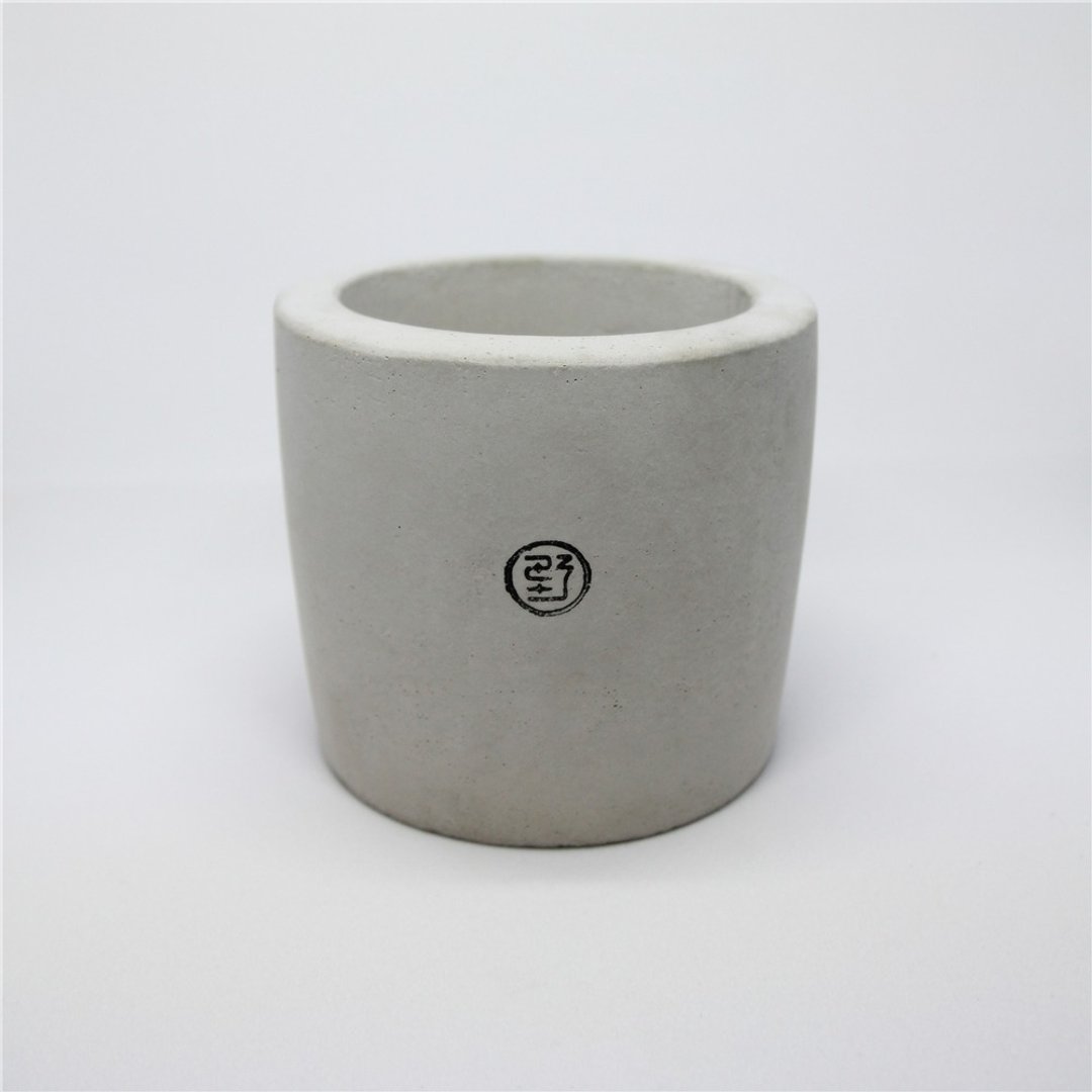 【野草不野】小洛克 / 水泥盆器 - 花瓶/陶器 - 水泥 灰色