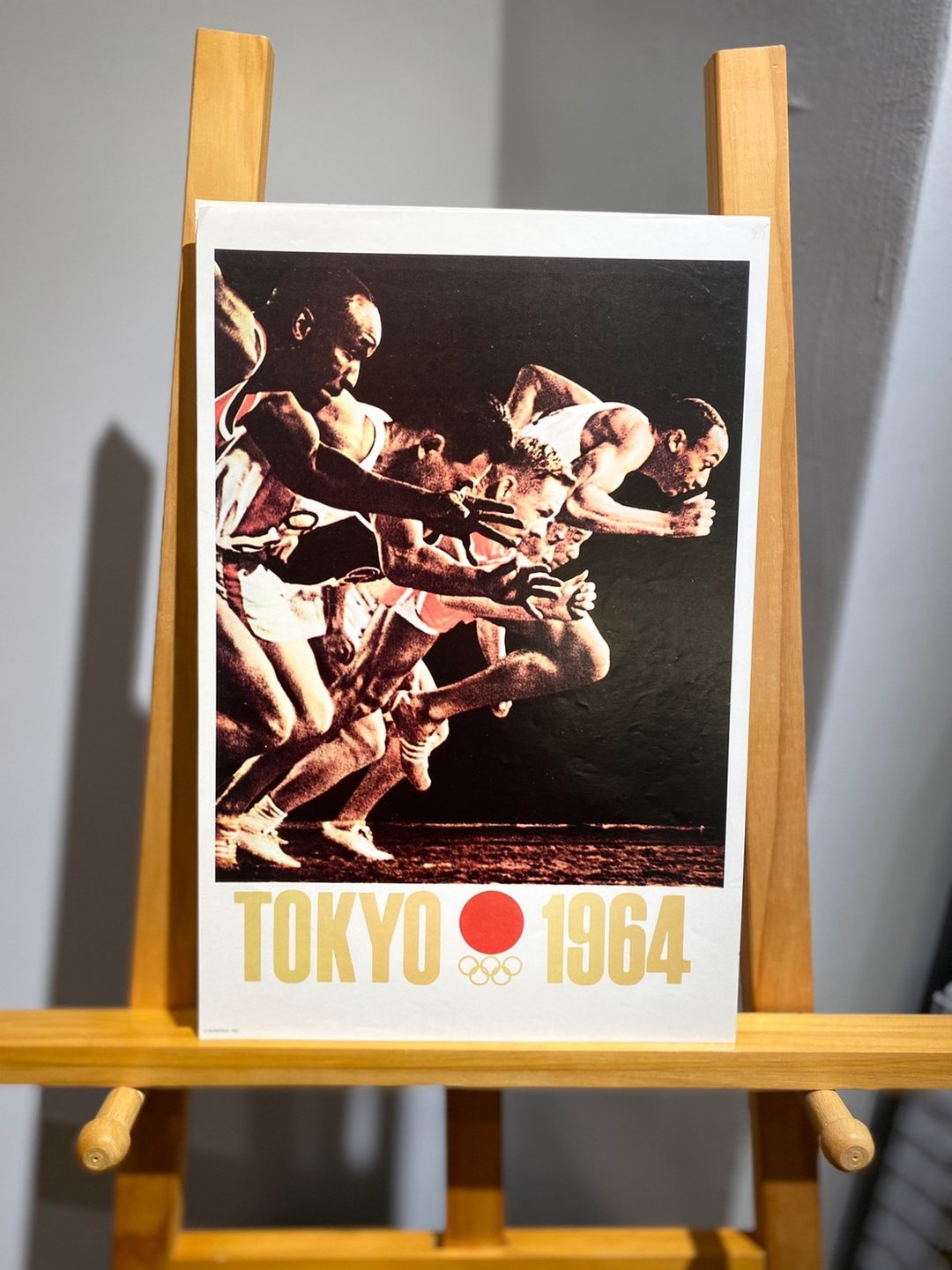 Vintage限量版奥运纪念海报-1964年第18届日本东京奥运会 - 海报/装饰画/版画 - 纸 黑色