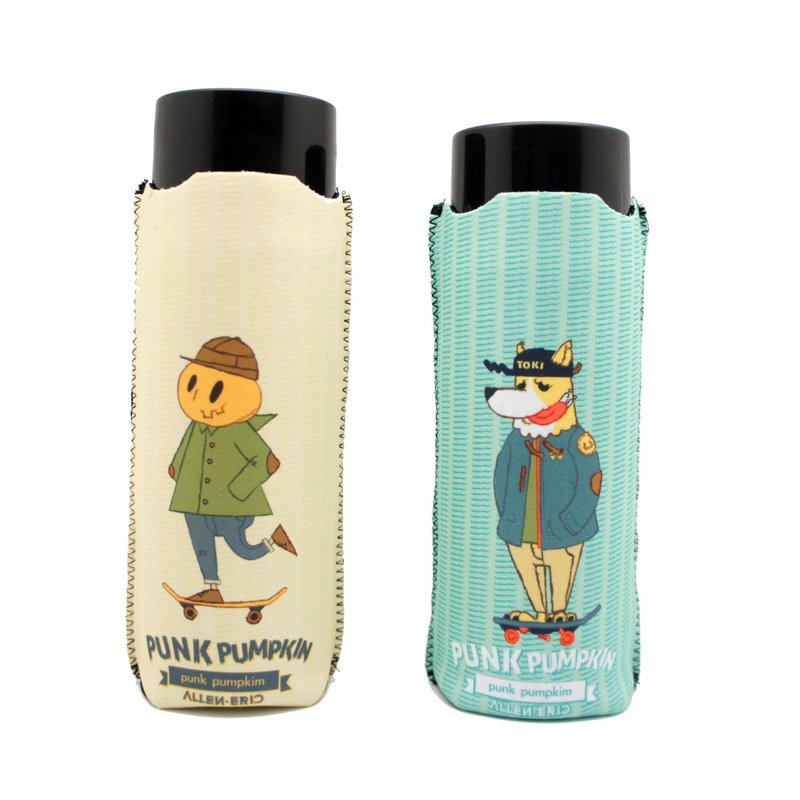 BLR 保温瓶套 太和工房 水壶套 PunkPumpkin 联名款 滑板兄弟 - 随行杯提袋/水壶袋 - 其他材质 绿色