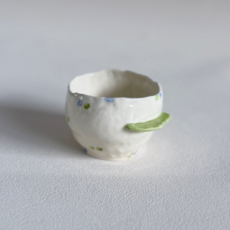 手绘不规则杯子/未完成之岛-青青 - 咖啡杯/马克杯 - 瓷 