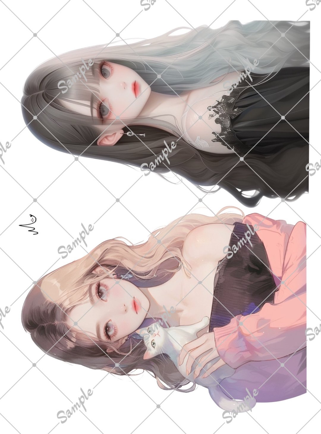 原创人物贴纸 - 贴纸 - 纸 
