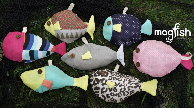 magFish 镁粒子洗衣小鱼 - 衣物清洁 - 亚麻 